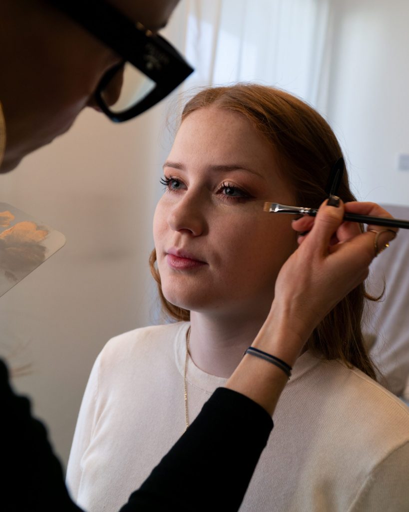 Makeup-Portrait von Sonja